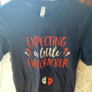 Bella Canvas Pregnancy Announcement Tee